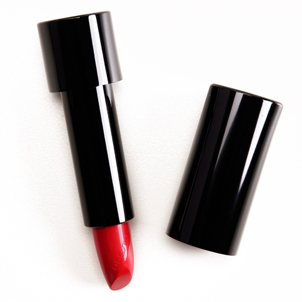 Shiseido rouge lipstick RD312 poppy